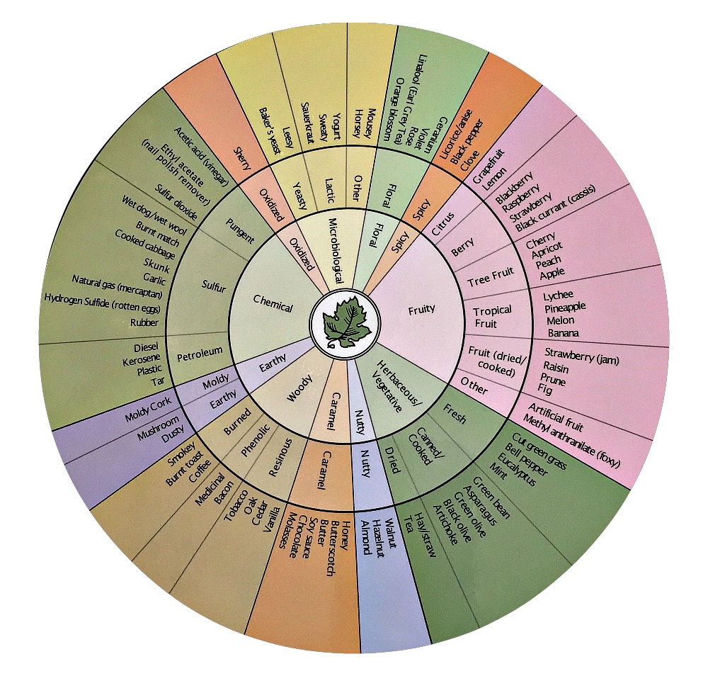 Buy the Wine Aroma Wheel Here